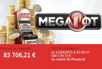 Partouche Megapot remporté au casino de Plouescat