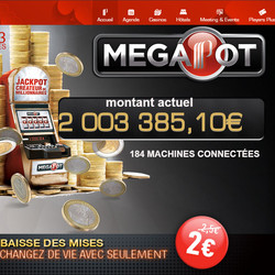 Partouche Megapot dépasse les 2 millions euros