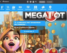 Jackpot progressif du Partouche Megapot au Casino de la Grande-Motte